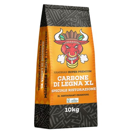 Toro Namíbiai szuper prémium XL faszén 10KG (FSC 100%)